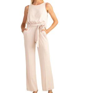 Trina Turk Epoch Tie-Waist Jumpsuit Size 2